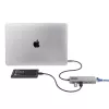 StarTech.com Hub USB-C de 3 puertos con Ethernet 2,5 Gbit/s y 100 W Power Delivery Pass-Through, USB 3.2 10 Gbit/s, 2x USB-A/1x USB-C, Hub adaptador USB Type-C portátil