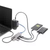 StarTech.com Hub USB-C de 3 puertos con Ethernet 2,5 Gbit/s y 100 W Power Delivery Pass-Through, USB 3.2 10 Gbit/s, 2x USB-A/1x USB-C, Hub adaptador USB Type-C portátil