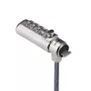 StarTech.com Candado delgado compatible con K-Slot, 1,5 m cable candado, protección antirrobo de escritorio para portátil/notebook, cable de acero resistente a cortes, candado de combinación