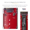 StarTech.com 1M25-U3-M2-ADAPTER Tarjetas de interfaz/Adaptador Interno M.2