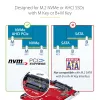 StarTech.com 1M25-U3-M2-ADAPTER Tarjetas de interfaz/Adaptador Interno M.2