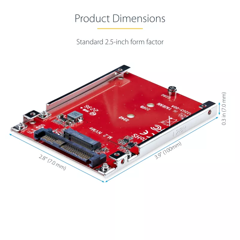StarTech.com 1M25-U3-M2-ADAPTER Tarjetas de interfaz/Adaptador Interno M.2