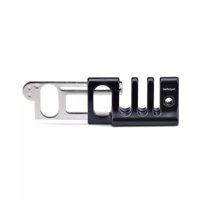 StarTech.com Candado de anclaje de cables para periféricos, Asegure teclado/ratón, Candado de cable para oficinas compartidas/ordenadores públicos, Trampa de cable compatible con cable de seguridad de portátil/candado – TAA