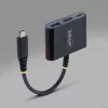 StarTech.com adaptador multipuerto de USB-C a HDMI con carga PD de 140 W, HDMI 4K a 60 Hz, hub USB de 5 Gbit/s, mini dock para MacBook / Dell / Thinkpad / HP / iPad / tabletas