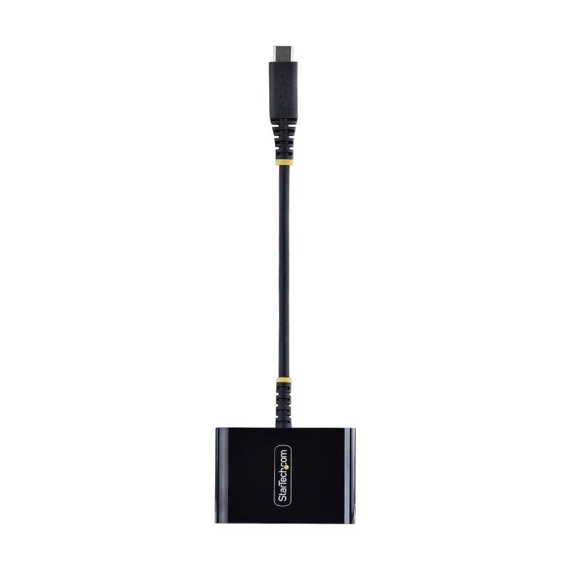 StarTech.com adaptador multipuerto de USB-C a HDMI con carga PD de 140 W, HDMI 4K a 60 Hz, hub USB de 5 Gbit/s, mini dock para MacBook / Dell / Thinkpad / HP / iPad / tabletas