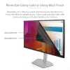 StarTech.com Filtro de privacidad para monitor de 23,8 pulgadas 16:9 dorado, filtro reversible con privacidad mejorada, filtro de seguridad para ordenador brillante, protector/filtro de pantalla extraíble, +/- 30 grados.