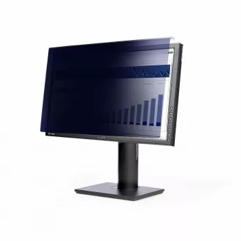 StarTech.com Filtro de privacidad para monitor de ordenador de 24 pulgadas 16:10, filtro acrílico colgante, filtro de privacidad de instalación rápida, protector de pantalla para monitor, ángulo de visión +/- 30°, brillante