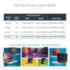 StarTech.com Protector de privacidad para monitor de ordenador de 27 pulgadas 16:9, filtro acrílico colgante, protección de seguridad de instalación rápida, protector de pantalla para monitor, ángulo de visión ±30°, brillante