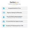 StarTech.com Protector de privacidad para monitor de ordenador de 27 pulgadas 16:9, filtro acrílico colgante, protección de seguridad de instalación rápida, protector de pantalla para monitor, ángulo de visión ±30°, brillante