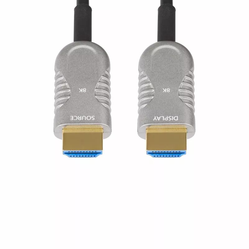StarTech.com Cable óptico activo híbrido HDMI 2.1 (AOC) de 9,1 m, CMP, certificado Plenum, cable de fibra óptica HDMI 2.1/2.0 Ultra High Speed 8K, 48 Gbit/s, 8K 60 Hz/4K 120 Hz, HDR10+/FRL/TMDS/eARC