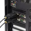 StarTech.com Tarjeta PCIe serie de 4 puertos, tarjeta serie PCI Express de cuatro puertos a RS232/RS422/RS485 (DB9), soporte de perfil bajo incl., UART 16C1050, Windows/Linux, conforme a TAA – Protección ESD nivel 4