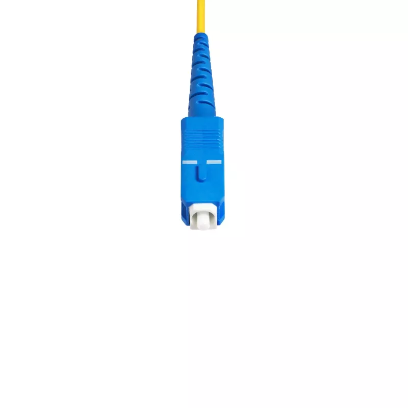 StarTech.com Cable de fibra óptica monomodo OS2 simplex SC a SC (UPC) de 100 m, 9/125 µm, 40G/100G, insensible a curvaturas, baja atenuación de inserción, cable jumper de fibra óptica LSZH