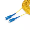 StarTech.com Cable de fibra óptica monomodo OS2 simplex SC a SC (UPC) de 100 m, 9/125 µm, 40G/100G, insensible a curvaturas, baja atenuación de inserción, cable jumper de fibra óptica LSZH