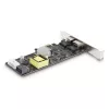 StarTech.com Tarjeta de red PoE NBASE-T de 2.5Gbps de 2 puertos, doble Intel I225-V, NIC Multi-Gigabit PoE+ 802.3af/at, tarjeta LAN para servidor PCI Express, alimentación LP4/PCIe de 8 pines