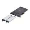 StarTech.com Bahía extraíble M.2 NVMe SSD a PCIe x8 de doble bahía; requiere bifurcación; instalación sin herramientas, backplane PCIe con dos bahías de unidad hot-swap