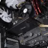 StarTech.com Bahía extraíble M.2 NVMe SSD a PCIe x8 de doble bahía; requiere bifurcación; instalación sin herramientas, backplane PCIe con dos bahías de unidad hot-swap