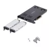 StarTech.com Bahía extraíble M.2 NVMe SSD a PCIe x8 de doble bahía; requiere bifurcación; instalación sin herramientas, backplane PCIe con dos bahías de unidad hot-swap
