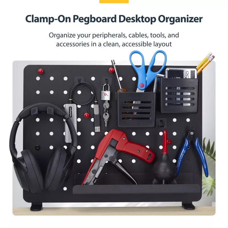 StarTech.com Set organizador de escritorio 1612B-DESK-PEGBOARD 1 ud.
