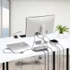 StarTech.com Kit de bloqueo para portátil/sobremesa y periféricos, candado de seguridad antirrobo, ranura K, cable de acero de 9,8 pies (3 m), 3 dispositivos, código de 4 dígitos personalizable – TAA