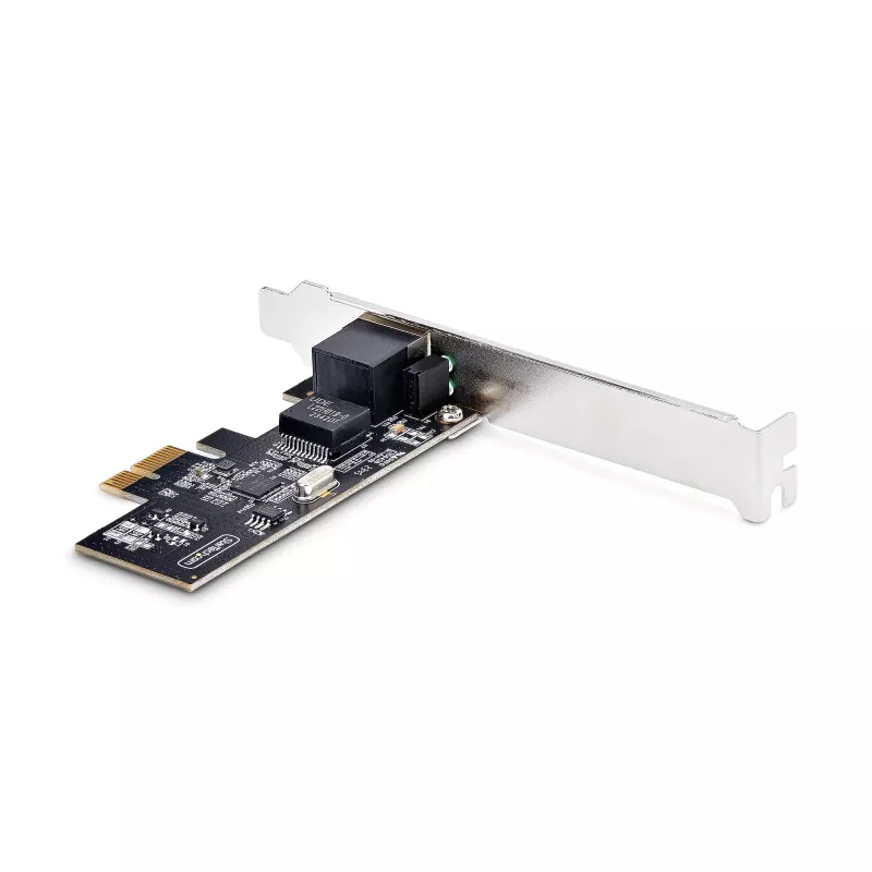 StarTech.com Tarjeta de red PCIe NBASE-T de 2,5Gbps de 1 puerto, Intel® I225-V, tarjeta de red para ordenador de un solo puerto, NIC Ethernet MultiGigabit, tarjeta LAN para servidor PCI Express