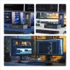 StarTech.com Switch KVM DisplayPort de 2 puertos, 4K 60Hz, DP 1.2, gestión EDID, hub USB 3.0 de 2 puertos, 4x puertos USB HID, conforme a TAA