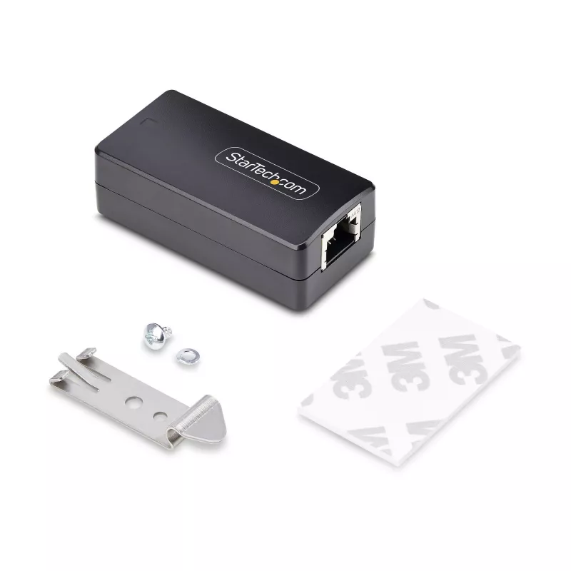 StarTech.com Aislador de red Gigabit de 1 puerto, acoplador Ethernet RJ45 inline compacto con aislamiento galvánico de 4kV, IP40, montaje en carril DIN posible, conforme a TAA