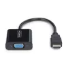 StarTech.com Adaptador HDMI a VGA, convertidor de vídeo activo para portátil/sobremesa, 1920x1080 (1080p), fuente HDMI a monitor VGA/display/proyector