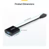 StarTech.com Adaptador HDMI a VGA, convertidor de vídeo activo para portátil/sobremesa, 1920x1080 (1080p), fuente HDMI a monitor VGA/display/proyector