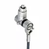 StarTech.com Pack de 25 candados universales para portátil de 2 m, apertura con la misma llave, cable de seguridad, compatible con Noble Wedge®/Nano/K-Slot, cable antirrobo resistente a cortes