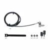 StarTech.com Pack de 25 candados universales para portátil de 2 m, apertura con la misma llave, cable de seguridad, compatible con Noble Wedge®/Nano/K-Slot, cable antirrobo resistente a cortes