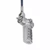 StarTech.com Pack de 25 candados universales para portátil de 2 m, cable de seguridad serializado para portátil, compatible con Noble Wedge®/Nano/K-Slot, cable con cierre de combinación sin llave – TAA
