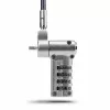 StarTech.com Pack de 25 candados universales para portátil de 2 m, cable de seguridad serializado para portátil, compatible con Noble Wedge®/Nano/K-Slot, cable con cierre de combinación sin llave – TAA