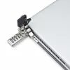 StarTech.com Pack de 10 candados para portátil de doble acceso, cable de seguridad de 1,98 m con apertura con la misma llave y combinación para dispositivos con ranura K, cable de acero antirrobo para ordenador
