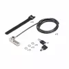 StarTech.com Pack de 10 candados para portátil de doble acceso, cable de seguridad de 1,98 m con apertura con la misma llave y combinación para dispositivos con ranura K, cable de acero antirrobo para ordenador