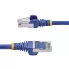 StarTech.com Cable Ethernet CAT8 azul de 3 m, RJ45 sin lengüeta, 25G/40G, 2000 MHz, 100 W PoE++, S/FTP, conductor de cobre desnudo puro 26 AWG, LSZH, cable de conexión de red apantallado con alivio de tracción, probado individualmente