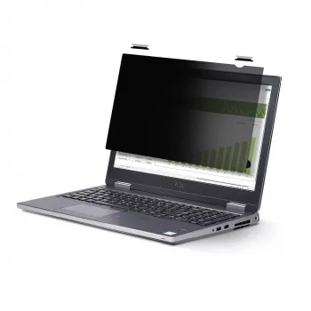 StarTech.com Protector de privacidad abatible con táctil de 16 pulgadas 16:10, filtro de privacidad antirreflejo, protector de pantalla para monitor de portátil con reducción del 51 % de luz azul