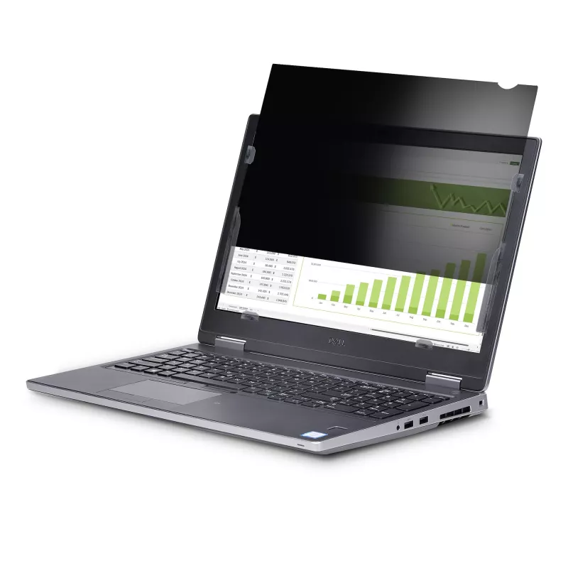 StarTech.com Protector de privacidad abatible con táctil de 16 pulgadas 16:10, filtro de privacidad antirreflejo, protector de pantalla para monitor de portátil con reducción del 51 % de luz azul