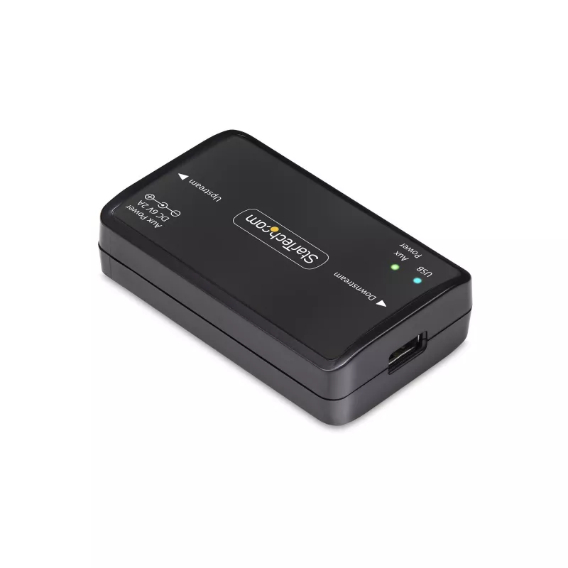 Aislador galvánico USB de StarTech.com, hasta 6 kV, filtro de interferencias eléctricas, IP40, montaje en carril DIN, filtro de red aislado, USB 2.0/1.1, 5 V/250 mA, Plug-and-Play, TAA