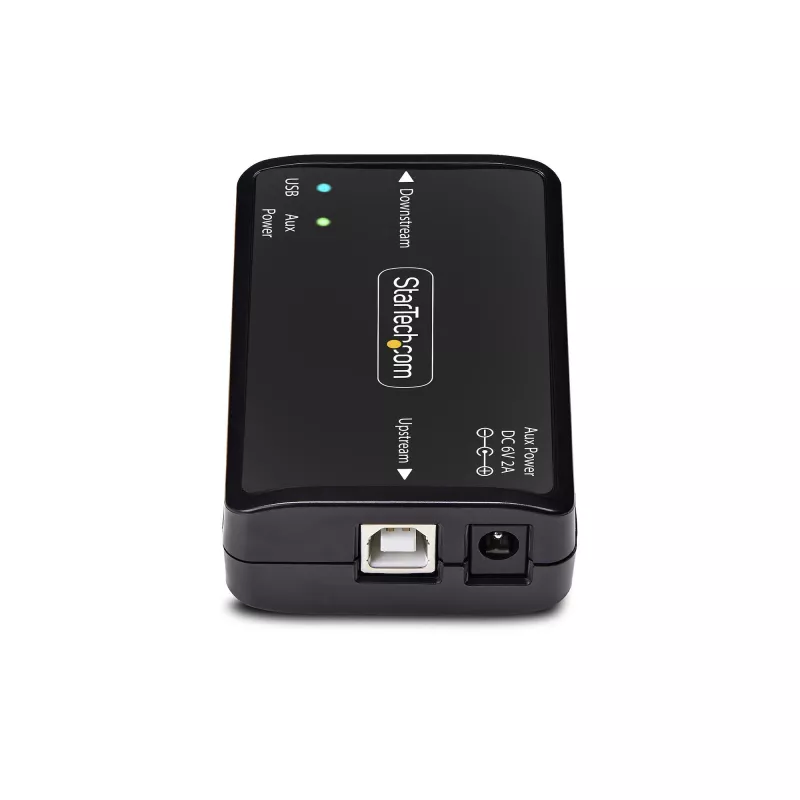 Aislador galvánico USB de StarTech.com, hasta 6 kV, filtro de interferencias eléctricas, IP40, montaje en carril DIN, filtro de red aislado, USB 2.0/1.1, 5 V/250 mA, Plug-and-Play, TAA
