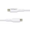 StarTech.com Cable de carga USB-C blanco de 3 m (9.8 ft), cable USB-C, cable de carga para portátil USB 2.0 Type-C, 60W 3A Power Delivery, funda TPE, cable de transferencia de datos USB-C, M/M