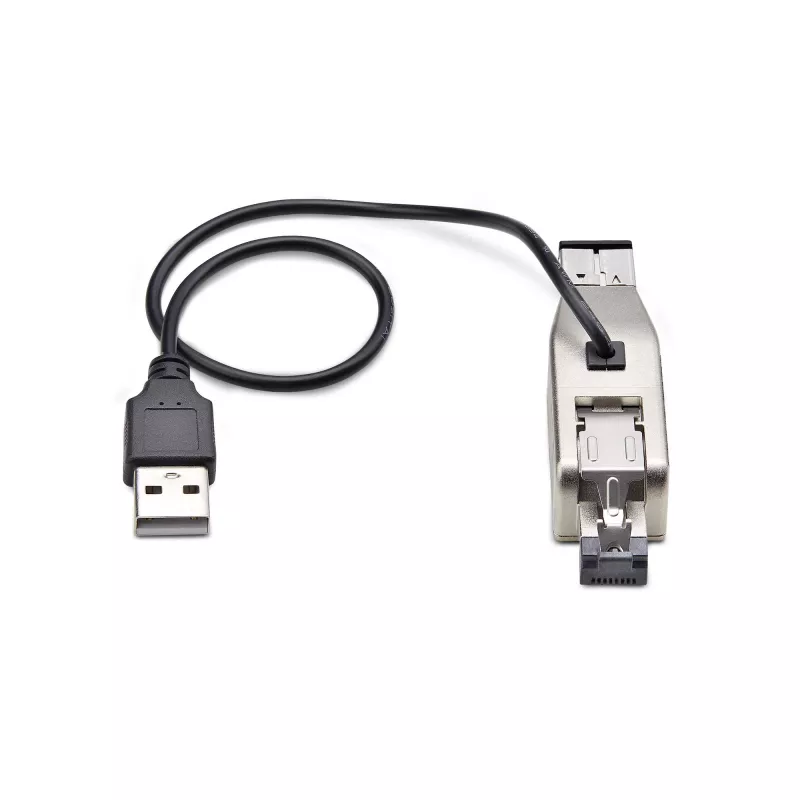 StarTech.com Dongle convertidor de medios Gigabit de fibra a Ethernet RJ45, óptico monomodo 10 km/multimodo 800 m, alimentación USB, diseño compacto, carcasa metálica, Micro Mini, TAA