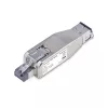 StarTech.com Dongle conversor de medios Gigabit de fibra óptica a Ethernet RJ45, óptico monomodo 10 km/multimodo 800 m, alimentado por PoE, diseño compacto, carcasa de metal, Micro Mini, TAA