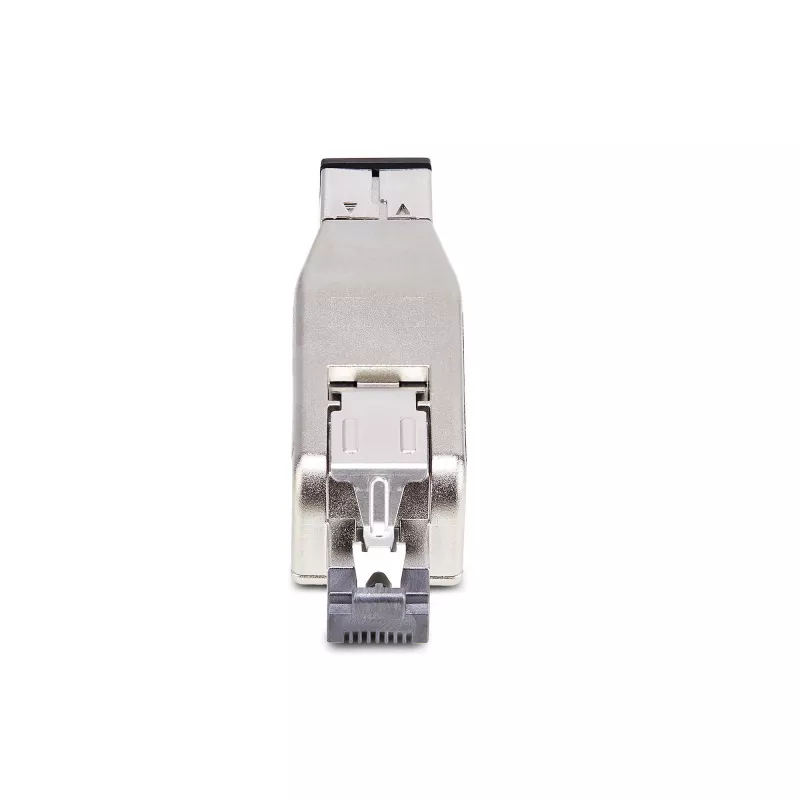StarTech.com Dongle conversor de medios Gigabit de fibra óptica a Ethernet RJ45, óptico monomodo 10 km/multimodo 800 m, alimentado por PoE, diseño compacto, carcasa de metal, Micro Mini, TAA