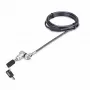 StarTech.com Pack de 25 candados universales para portátil de 2 m (6,6 ft), cable de seguridad con llave maestra, seguridad informática, compatible con Noble Wedge®/Nano/K-Slot; cable antirrobo resistente a cortes