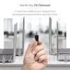StarTech.com Pack de 25 candados universales para portátil de 2 m (6,6 ft), cable de seguridad con llave maestra, seguridad informática, compatible con Noble Wedge®/Nano/K-Slot; cable antirrobo resistente a cortes