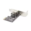 StarTech.com Tarjeta adaptadora de red Gigabit PCIe de 1 puerto, NIC de perfil bajo, tarjeta LAN PCI Express 10/100/1000Mbps, Realtek RTL8111H, Windows y Linux, conforme a TAA