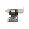 StarTech.com Tarjeta adaptadora de red Gigabit PCIe de 1 puerto, NIC de perfil bajo, tarjeta LAN PCI Express 10/100/1000Mbps, Realtek RTL8111H, Windows y Linux, conforme a TAA