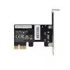 StarTech.com Tarjeta adaptadora de red Gigabit PCIe de 1 puerto, NIC de perfil bajo, tarjeta LAN PCI Express 10/100/1000Mbps, Realtek RTL8111H, Windows y Linux, conforme a TAA
