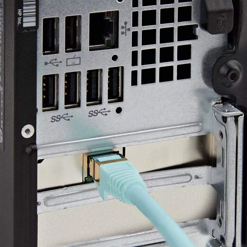 StarTech.com Tarjeta adaptadora de red Gigabit PCIe de 1 puerto, NIC de perfil bajo, tarjeta LAN PCI Express 10/100/1000Mbps, Realtek RTL8111H, Windows y Linux, conforme a TAA