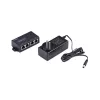 StarTech.com Inyector PoE+ Midspan Gigabit de 2 puertos, 10/100/1000 Mbit/s, PoE+ (802.3af/at), 30W, Ethernet 1 Gbit/s, montaje en pared, Power over Ethernet inline no gestionado